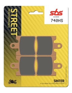 PASTILLA DE FRENO SBS P740-HS