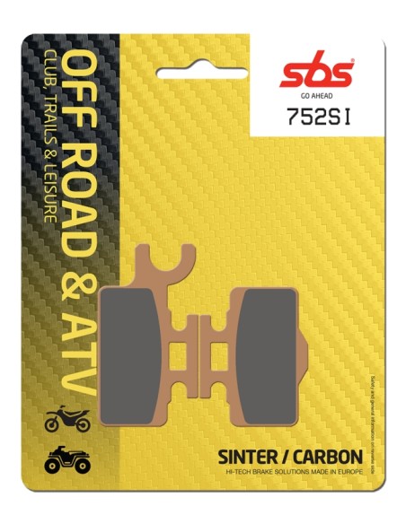 PASTILLA DE FRENO SBS P752-SI