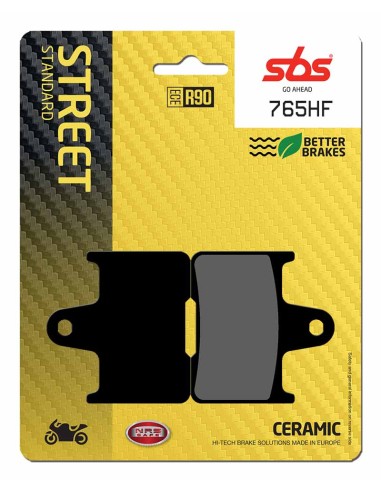 PASTILLA DE FRENO SBS P765-HF