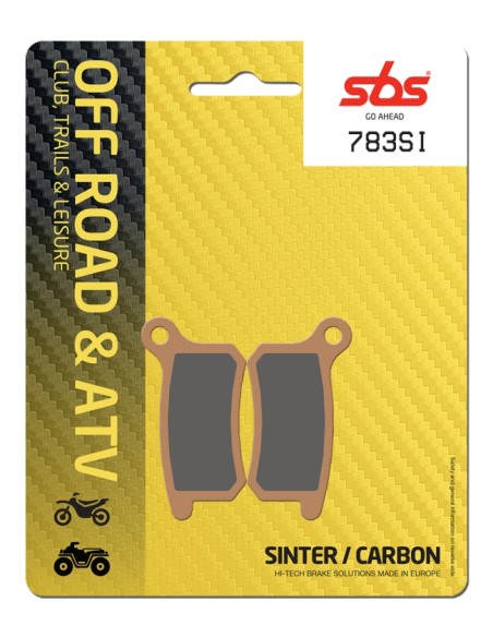 PASTILLA DE FRENO SBS P783-SI