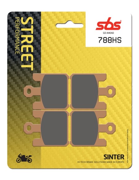 PASTILLA DE FRENO SBS P788-HS