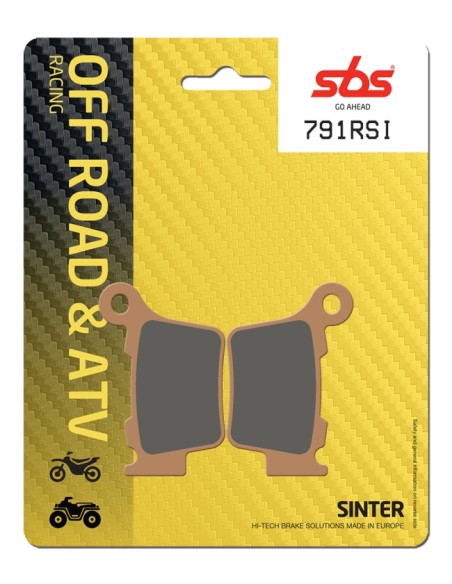 PASTILLA DE FRENO SBS P791-RSI