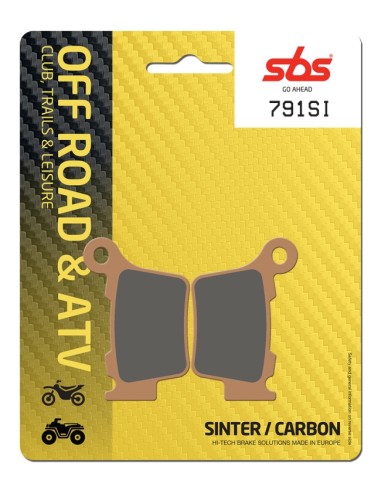 PASTILLA DE FRENO SBS P791-SI