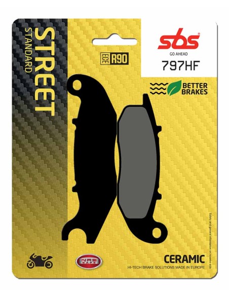 PASTILLA DE FRENO SBS P797-HF