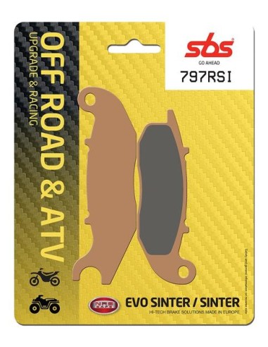 PASTILLA DE FRENO SBS P797-RSI