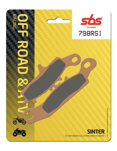 PASTILLA DE FRENO SBS P798-RSI