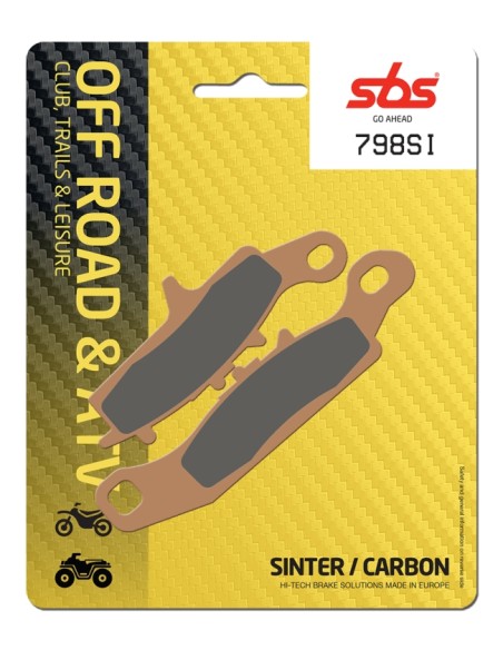 PASTILLA DE FRENO SBS P798-SI