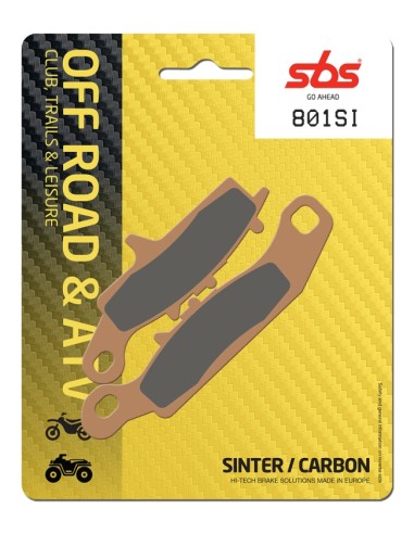 PASTILLA DE FRENO SBS P801-SI