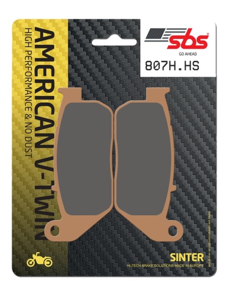 PASTILLA DE FRENO SBS P807-HS