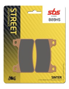 PASTILLA DE FRENO SBS P809-HS*