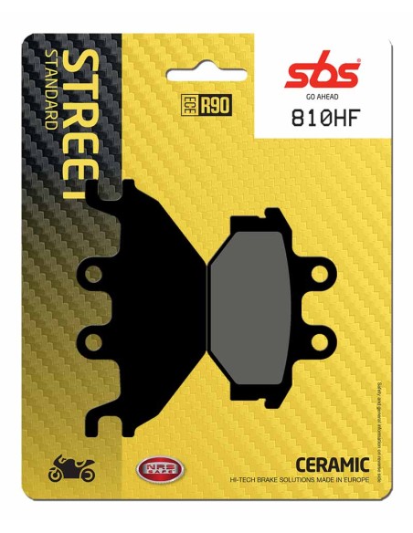 PASTILLA DE FRENO SBS P810-HF