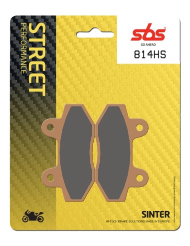 PASTILLA DE FRENO SBS P814-HS