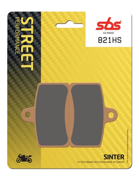 PASTILLA DE FRENO SBS P821-HS