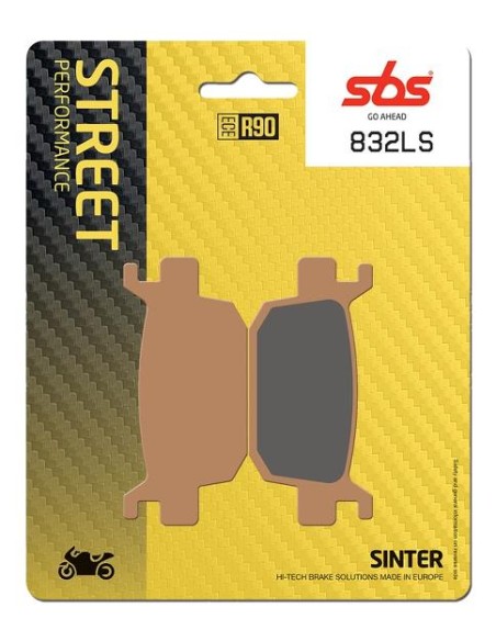 PASTILLA DE FRENO SBS P832-LS