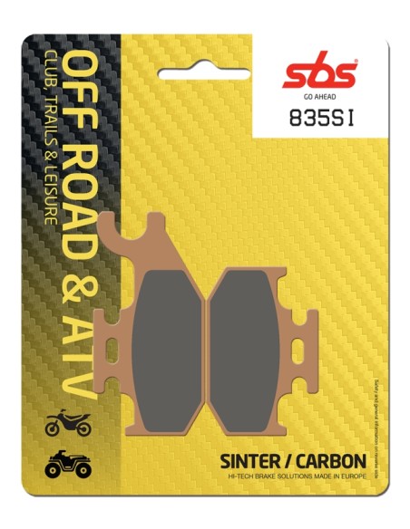 PASTILLA DE FRENO SBS P835-SI