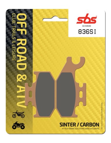 PASTILLA DE FRENO SBS P836-SI