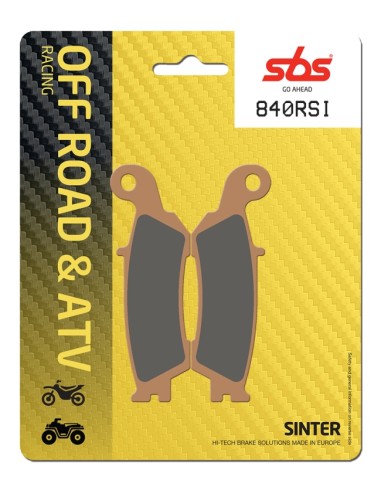 PASTILLA DE FRENO SBS P840-RSI