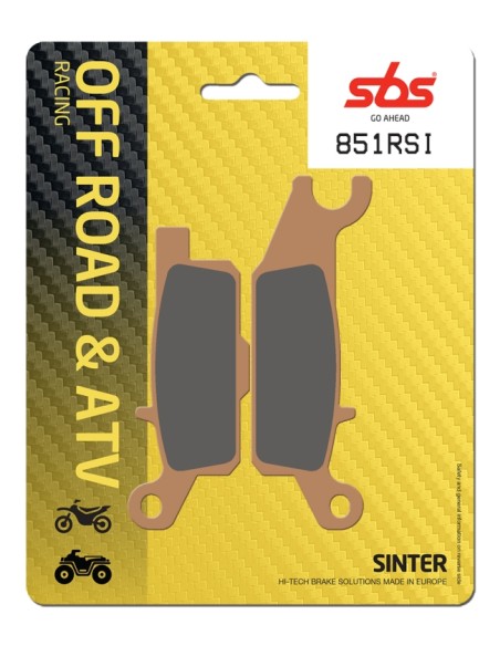 PASTILLA DE FRENO SBS P851-RSI