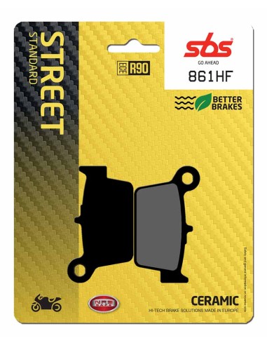 PASTILLA DE FRENO SBS P861-HF