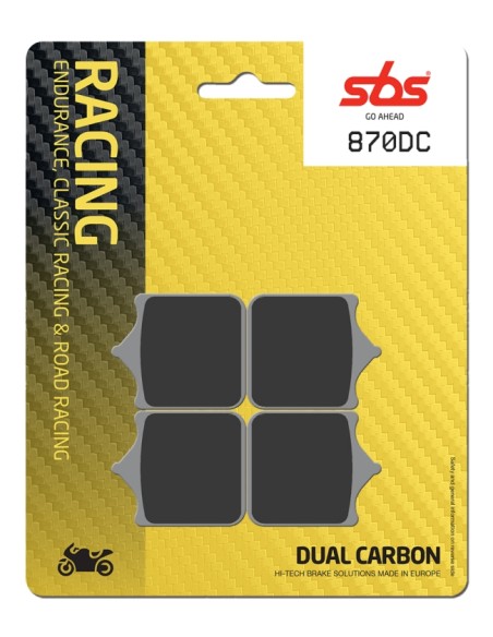 PASTILLA DE FRENO SBS P870-DC