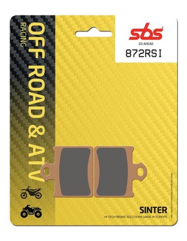 PASTILLA DE FRENO SBS P872-RSI