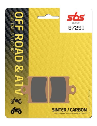 PASTILLA DE FRENO SBS P872-SI