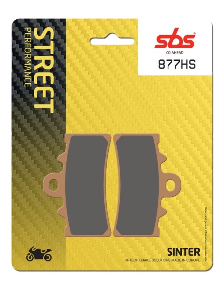 PASTILLA DE FRENO SBS P877-HS*