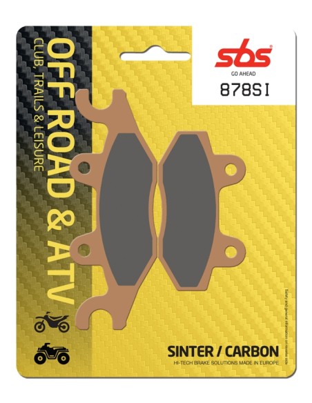 PASTILLA DE FRENO SBS P878-SI