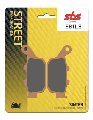 PASTILLA DE FRENO SBS P881-LS