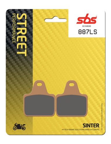 PASTILLA DE FRENO SBS  P887-LS