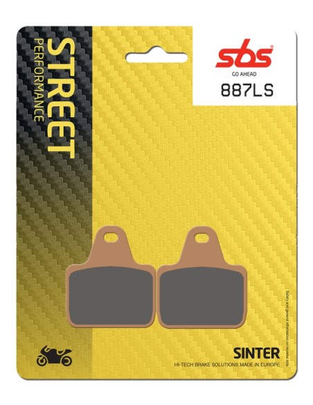 PASTILLA DE FRENO SBS  P887-LS