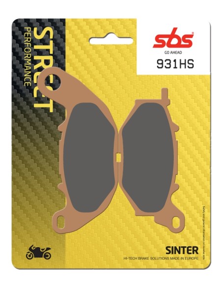 PASTILLA DE FRENO SBS P931-HS