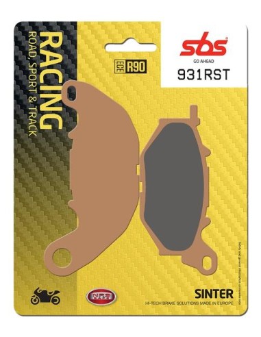 PASTILLA DE FRENO SBS P931-RST
