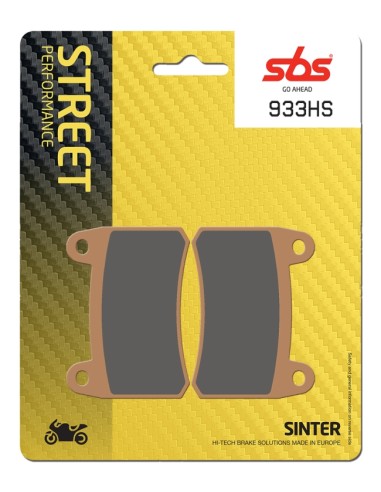 PASTILLA DE FRENO SBS P933-HS