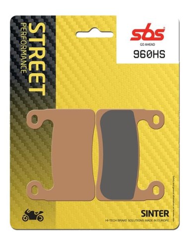PASTILLA DE FRENO SBS P960-HS