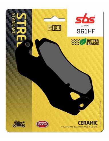 PASTILLA DE FRENO SBS P961-HF