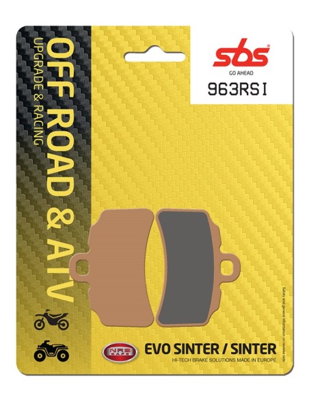 PASTILLA DE FRENO SBS P963-RSI