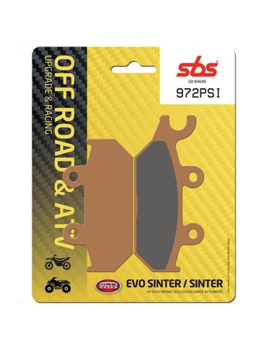 PASTILLA DE FRENO SBS P972-PSI