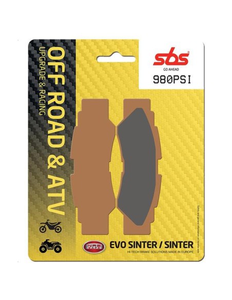 PASTILLA DE FRENO SBS P980-PSI