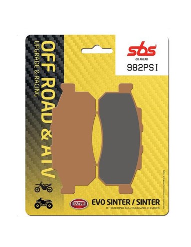 PASTILLA DE FRENO SBS P982-PSI