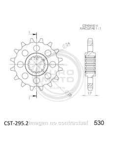 PIñON SUPERSPROX HONDA 530 X 14