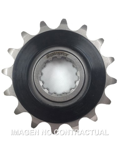 PIñON CON GOMA SUPERSPROX KAWASAKI-SUZUKI 525 X 15