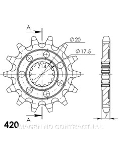 PIñON SUPERSPROX YAMAHA 420 X 14
