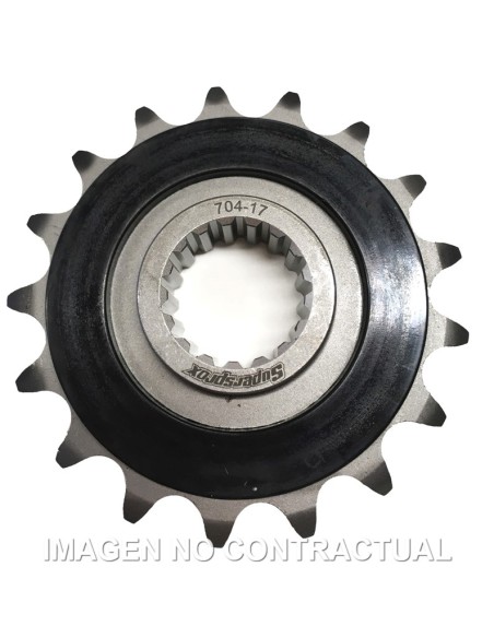 PIñON CON GOMA SUPERSPROX APRILIA 525 X 17