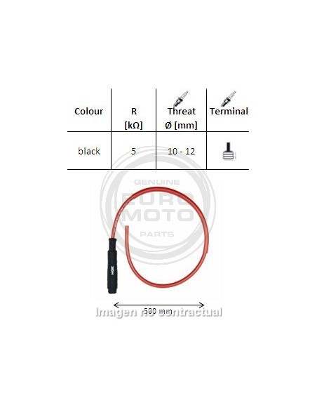 PIPA DE BUJIA NGK SD05FMC