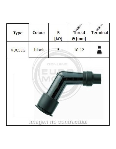 PIPA DE BUJIA NGK VD05EG