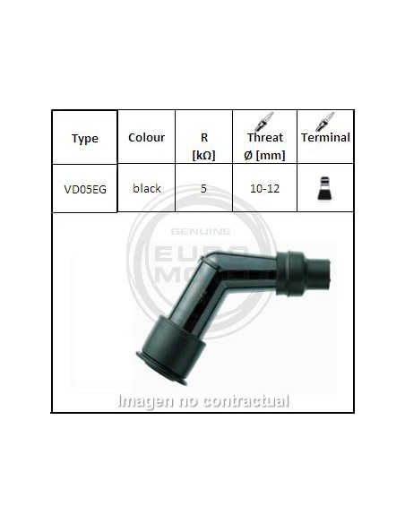 PIPA DE BUJIA NGK VD05EG