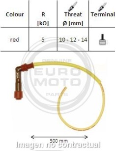 PIPA DE BUJIA NGK XY11