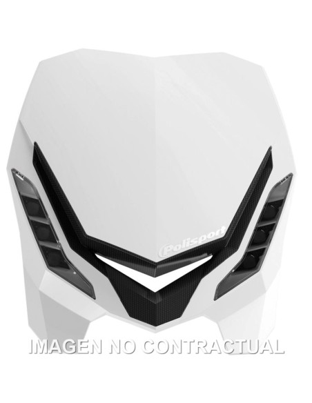 PORTAFARO POLISPORT E-BLAZE - LED BLANCO