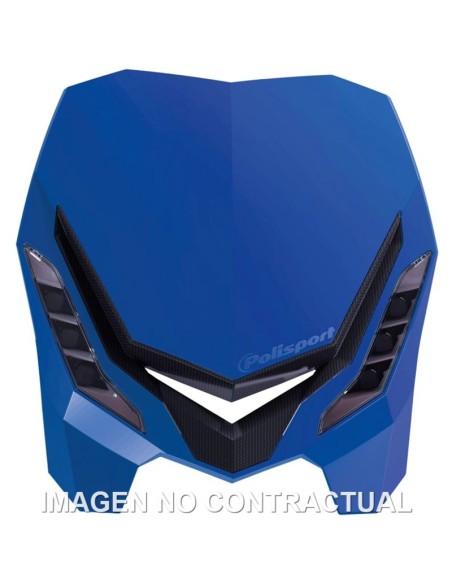 PORTAFARO POLISPORT E-BLAZE - LED AZUL